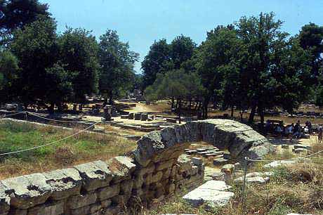 ancient olympic grounds